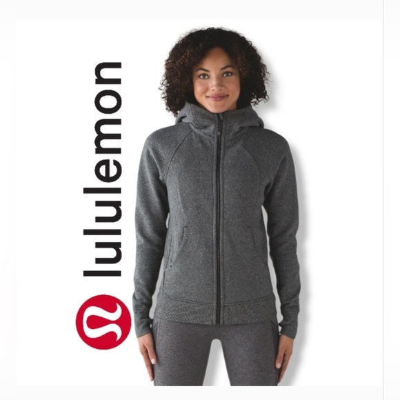lululemon athletica Tops - Lululemon Scuba Hoodie *Light Cotton Fleece s6